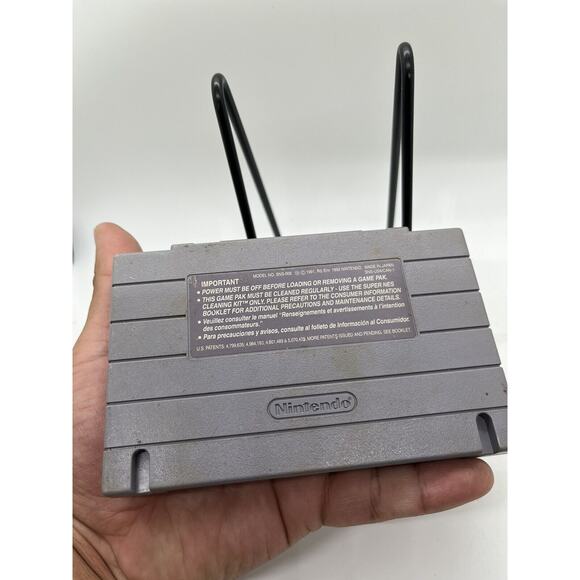 Vegas Stakes (Super Nintendo Entertainment System, 1993) Authentic Tested Works - Picture 3 of 4